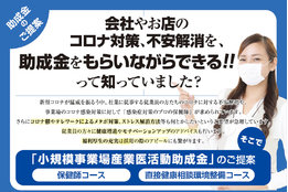 小規模事業場産業医活動助成金申請サポートサービス_model2