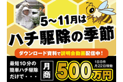 ハチ駆除で月商500万円も！※1日8件/月22日_recommend